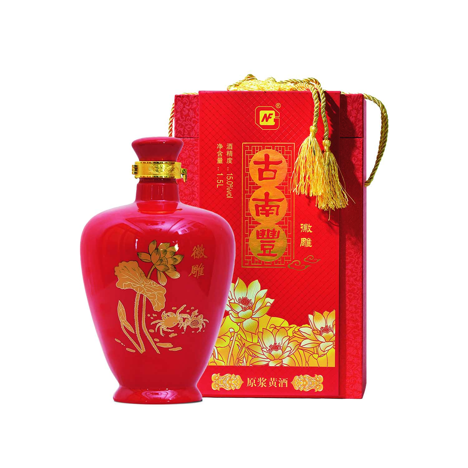 1.5kg徽雕坛装酒